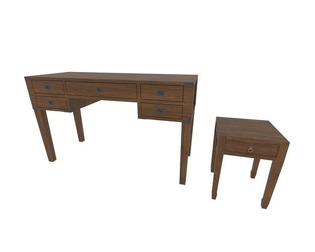 Eichholz St Andrew desk 3D model