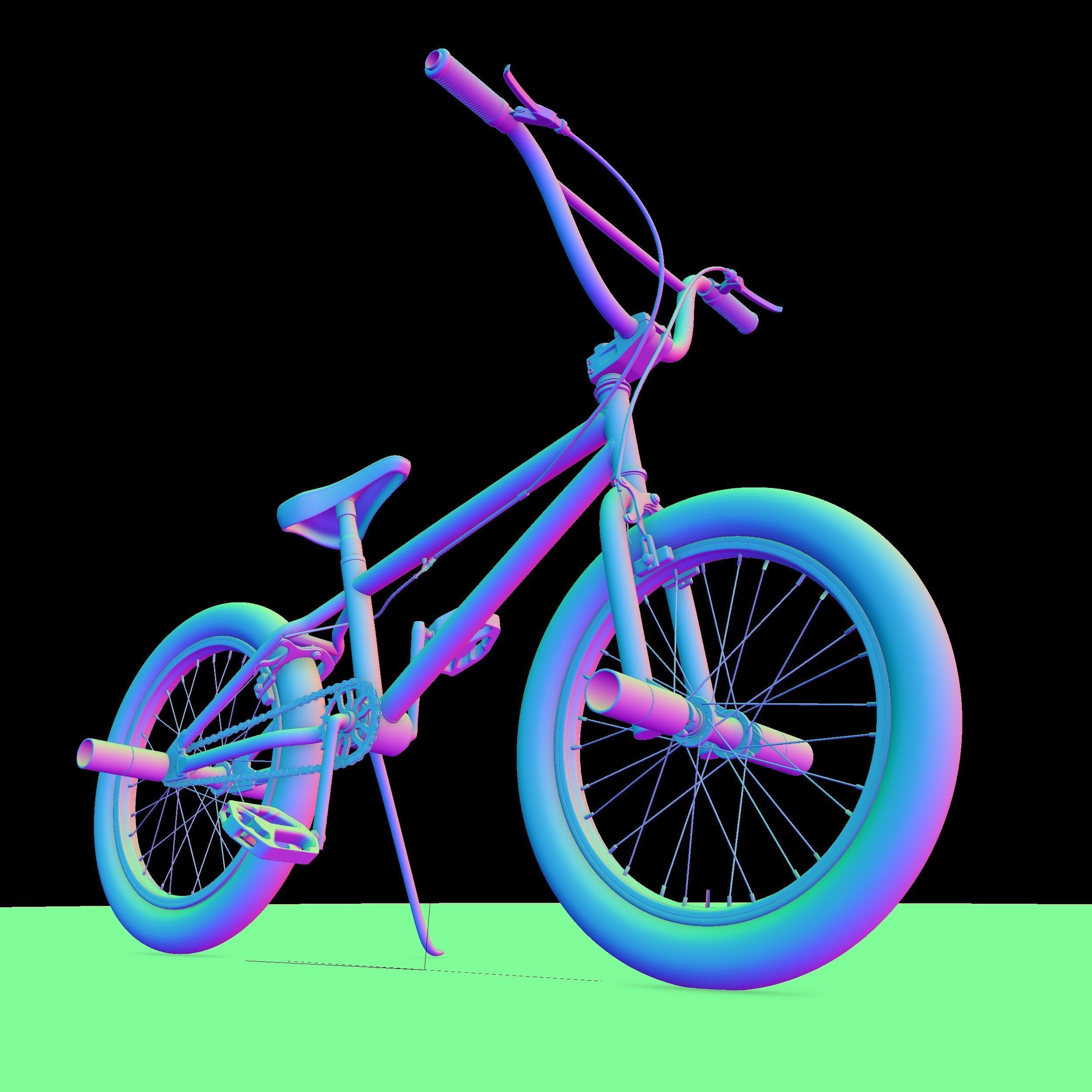 Mongoose Legion BMX  3D model_54