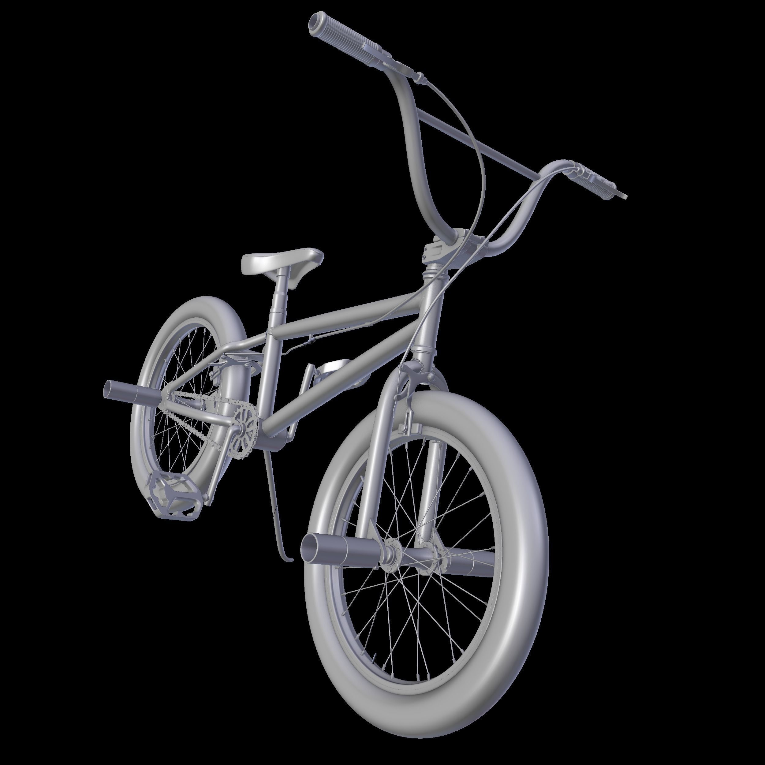 Mongoose Legion BMX  3D model_6