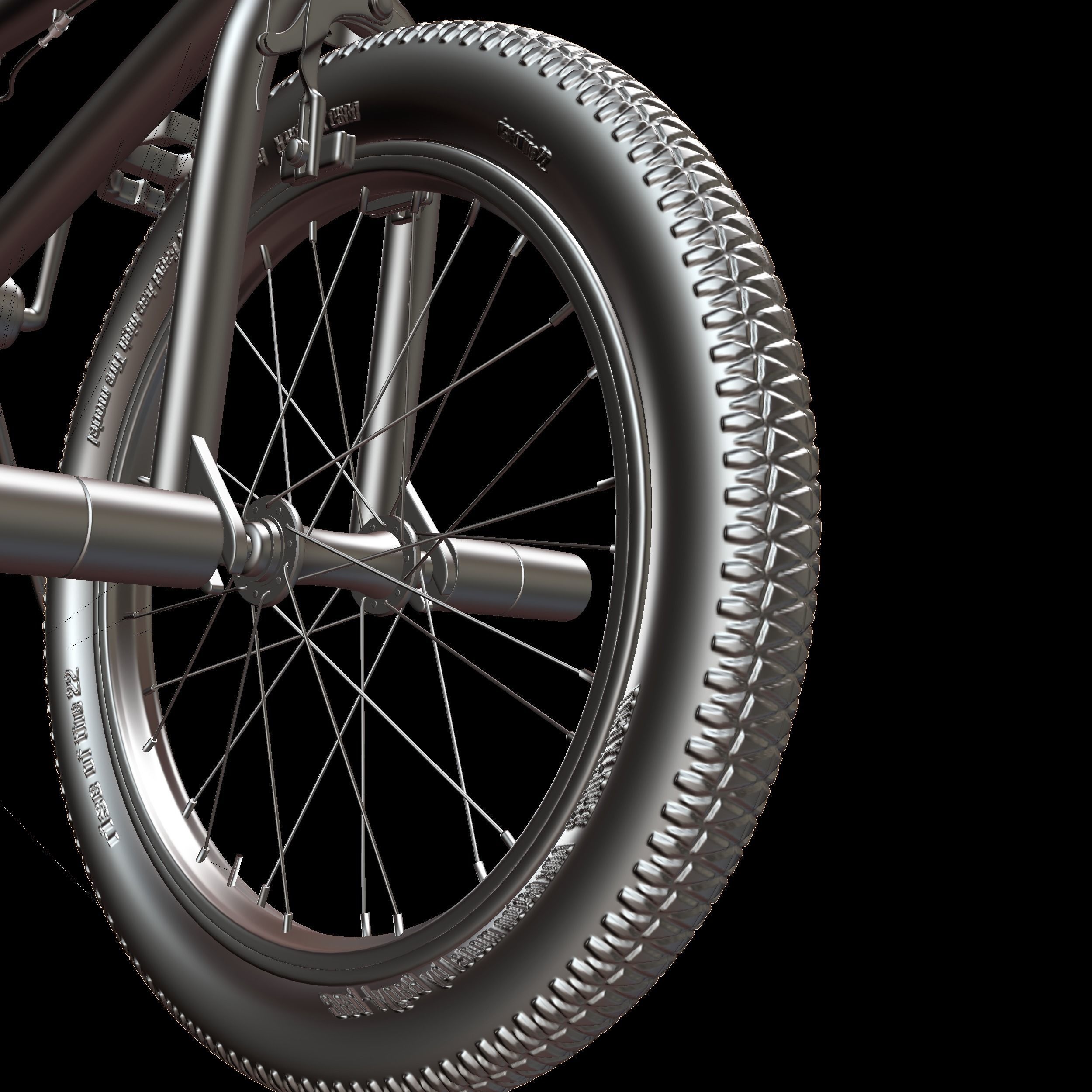 Mongoose Legion BMX  3D model_15