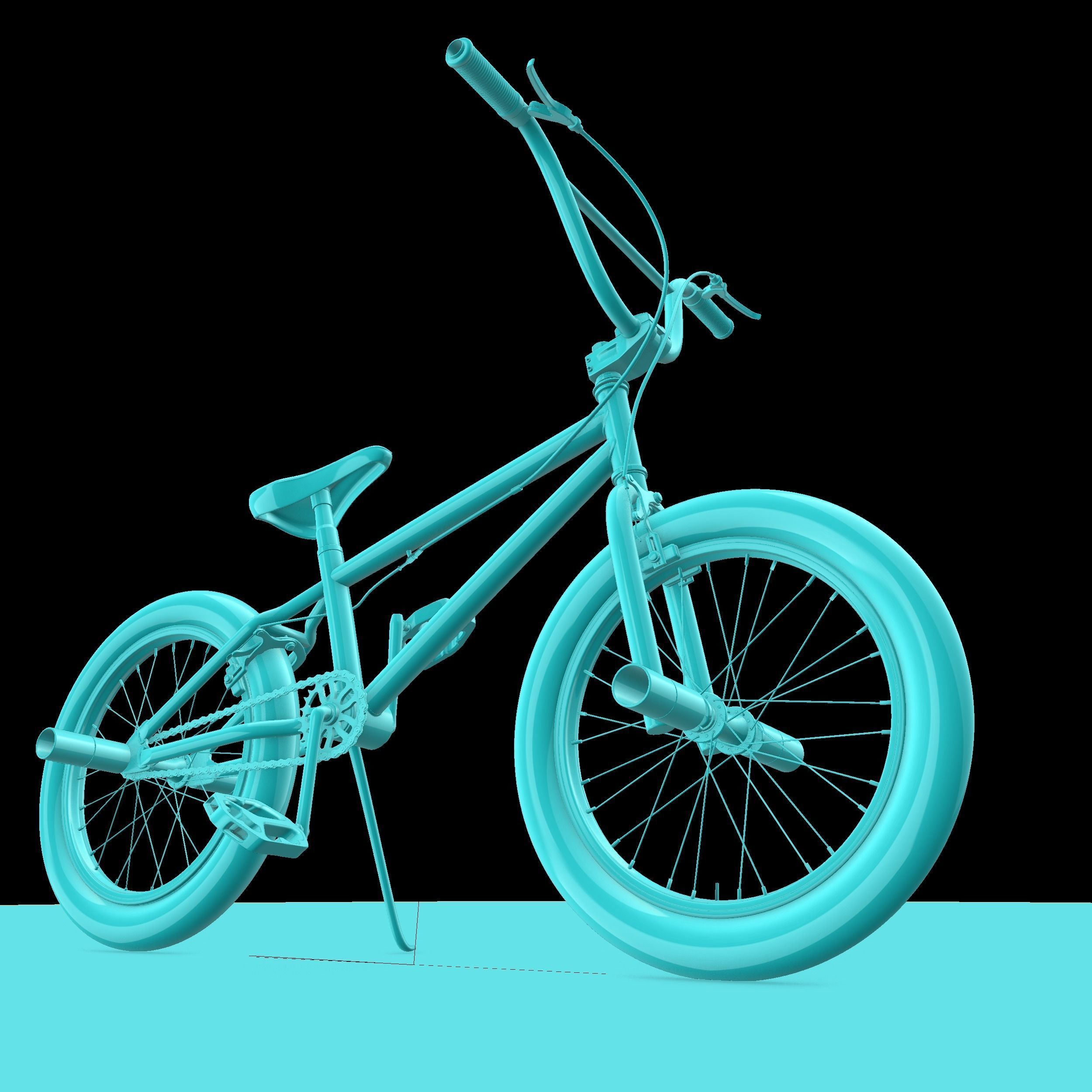 Mongoose Legion BMX  3D model_46