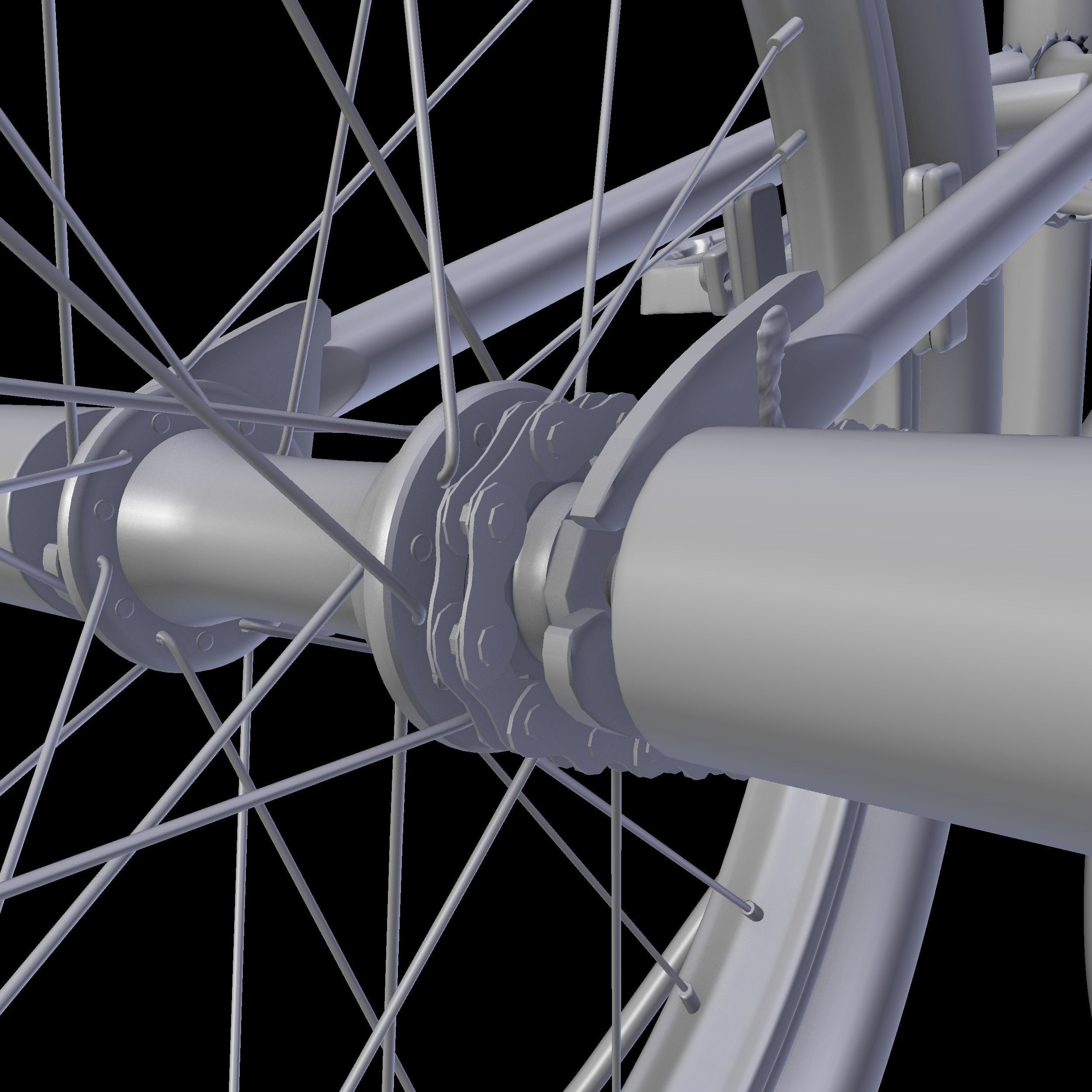 Mongoose Legion BMX  3D model_7