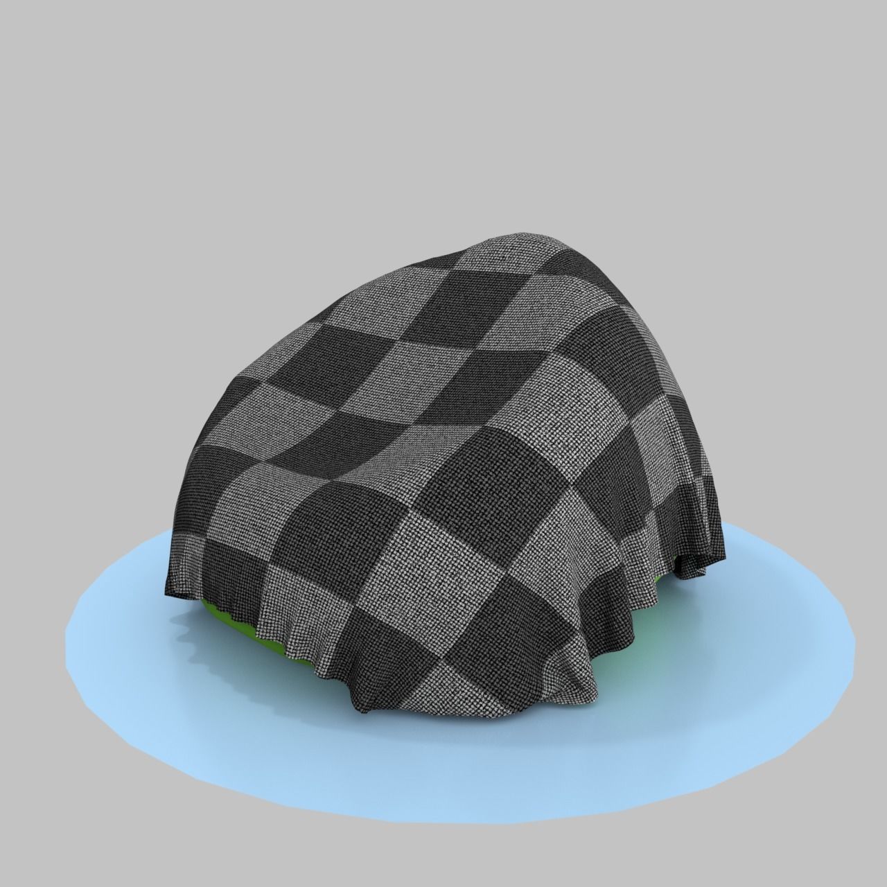 simple chair 3D model_3