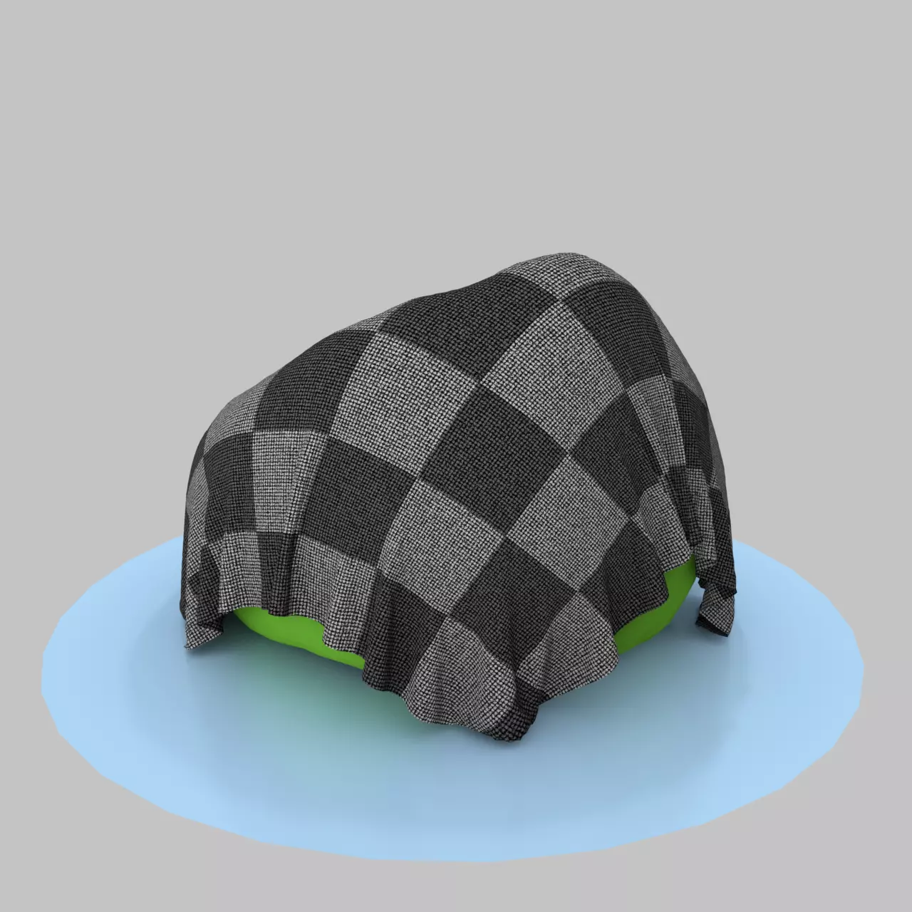 simple chair 3D model_0