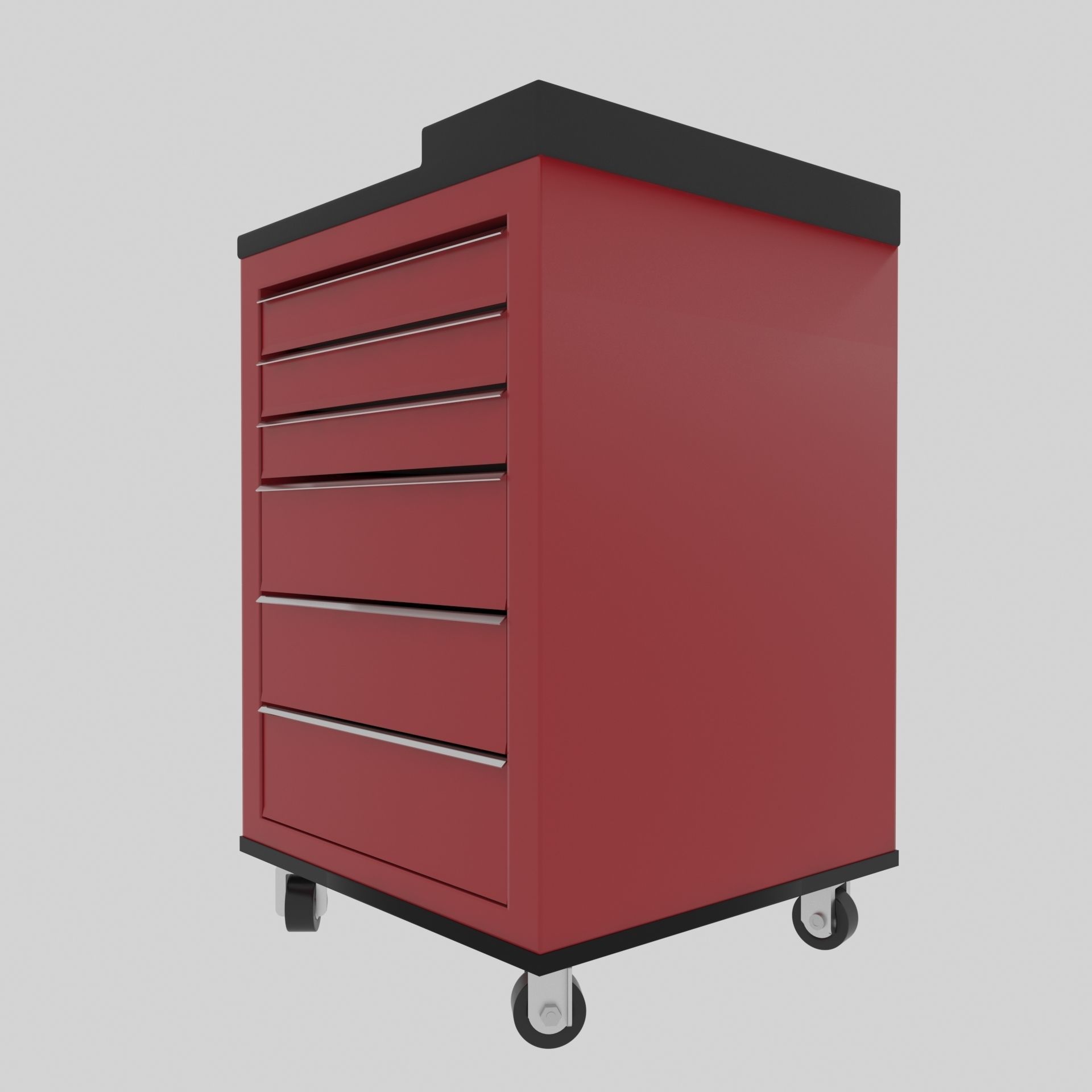 Workshop Service Trolley 1 3D model_1