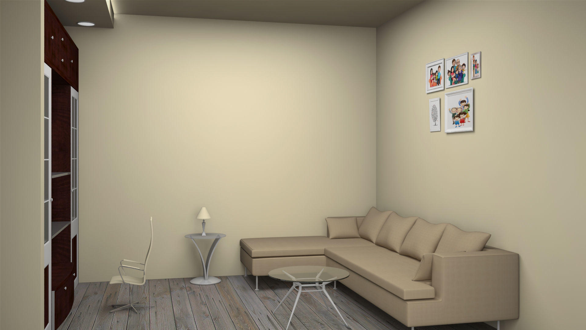 Simple Interior Design 3D model | CGTrader