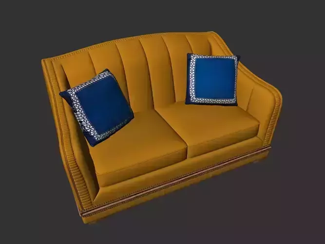 LEATHER SOFA DOUBLE 