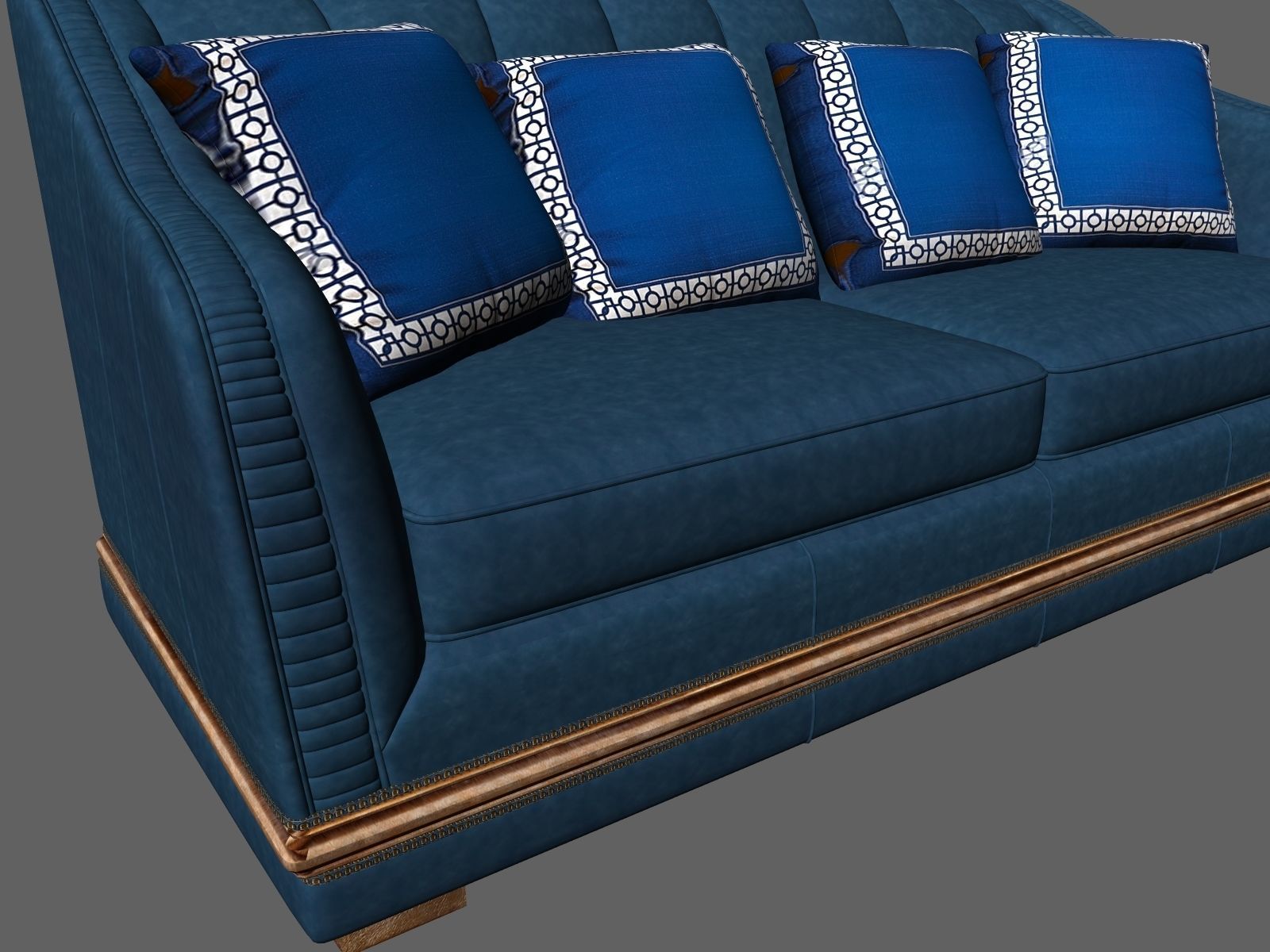 Modular Sofa 3D model_5