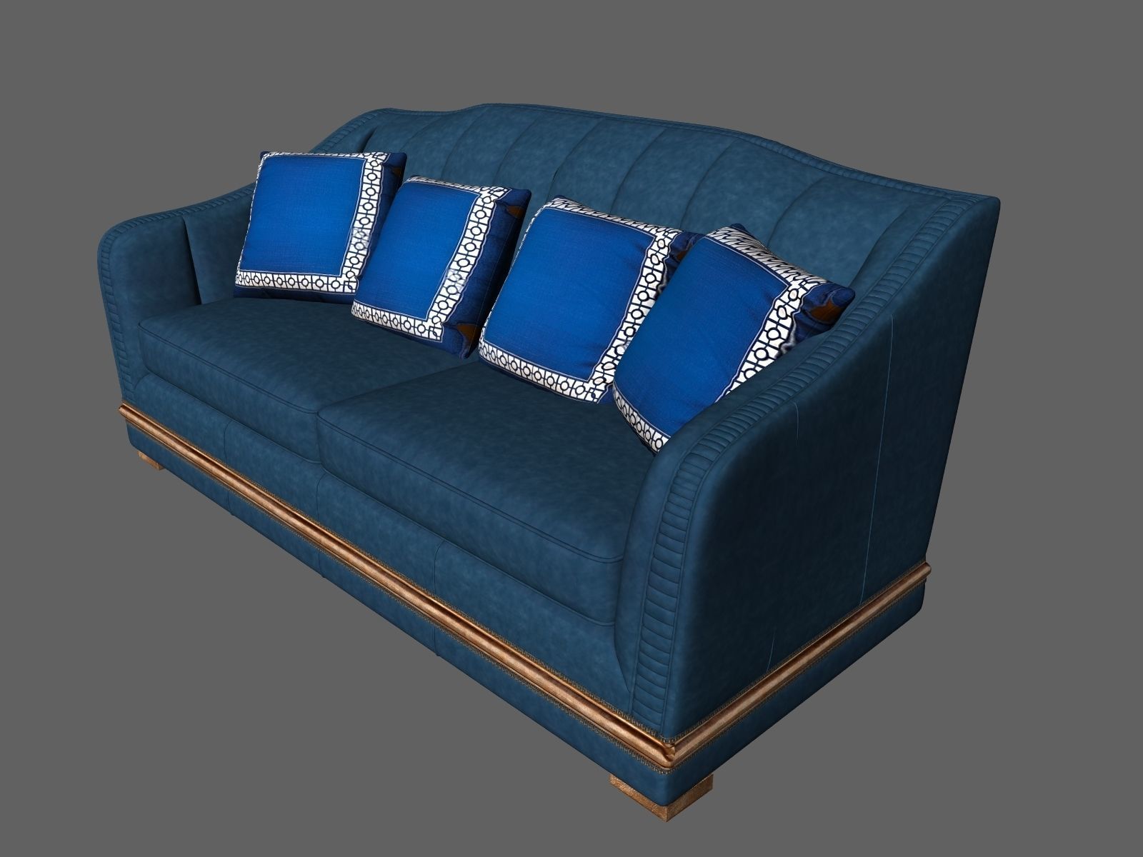 Modular Sofa 3D model_8