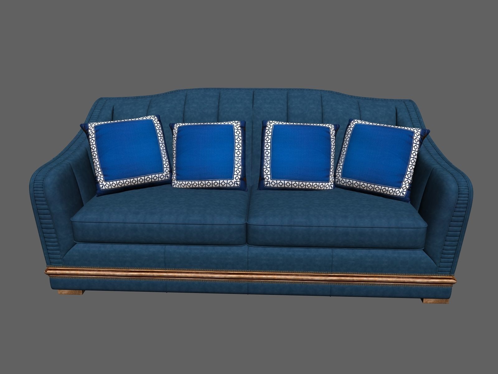 Modular Sofa 3D model_7