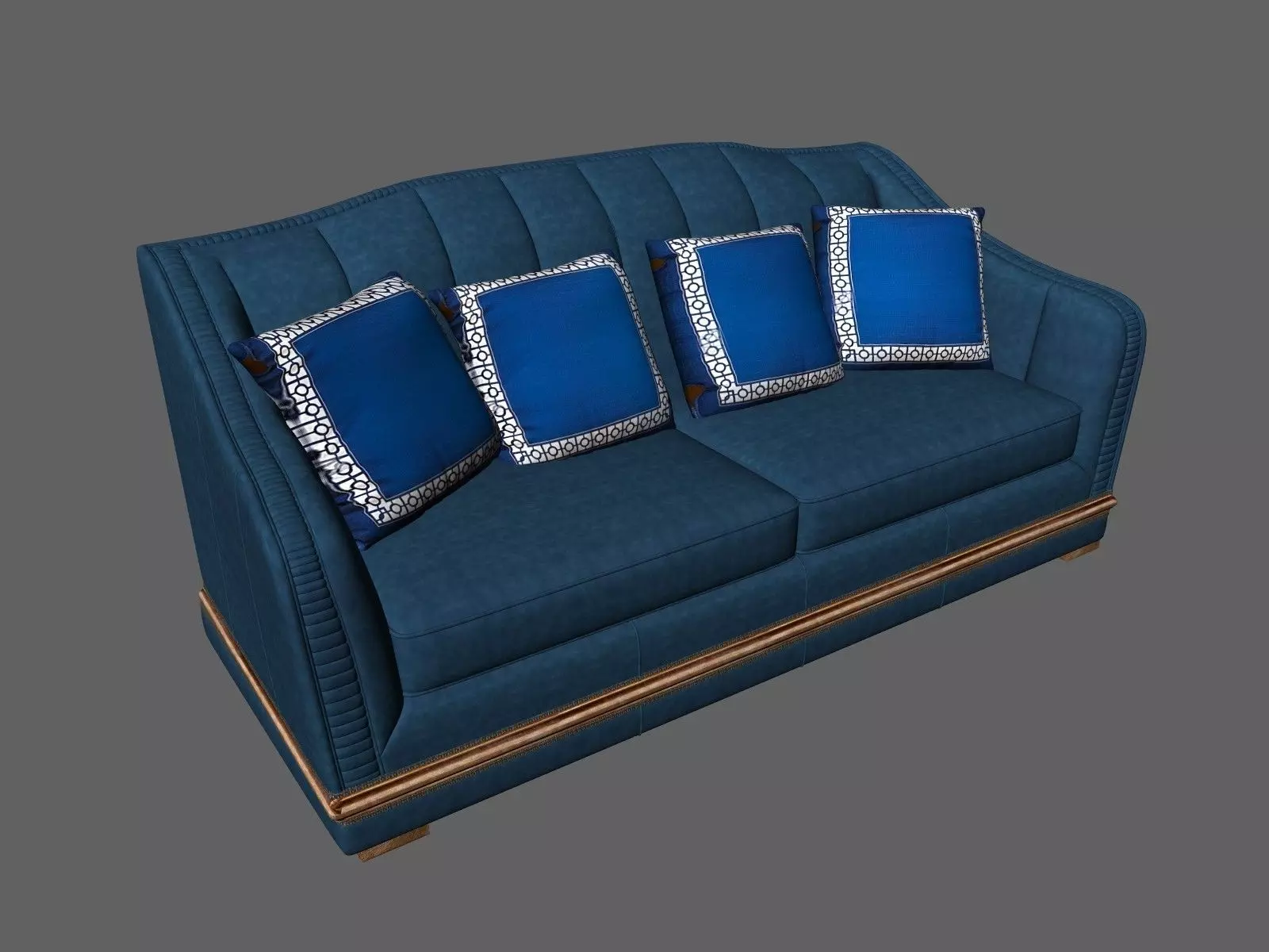 Modular Sofa 3D model_0