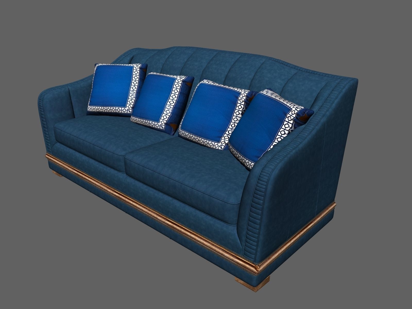 Modular Sofa 3D model_12