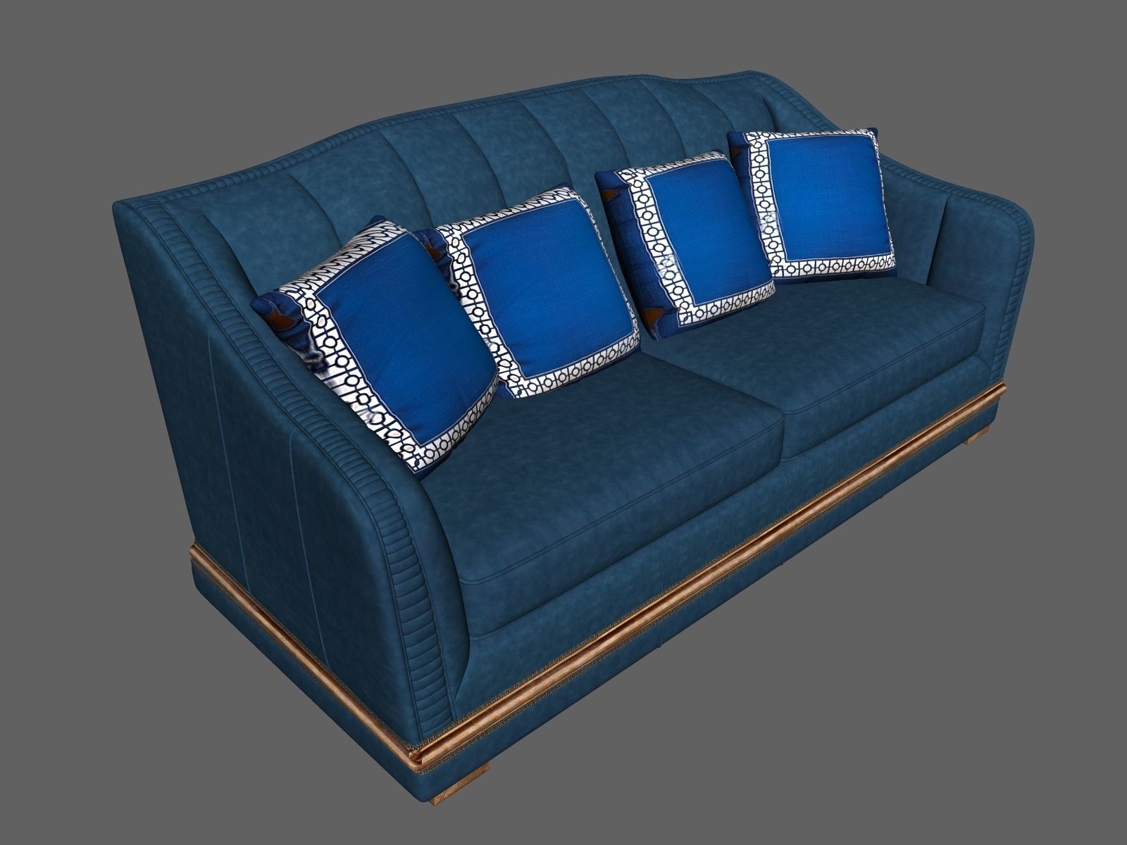 Modular Sofa 3D model_6
