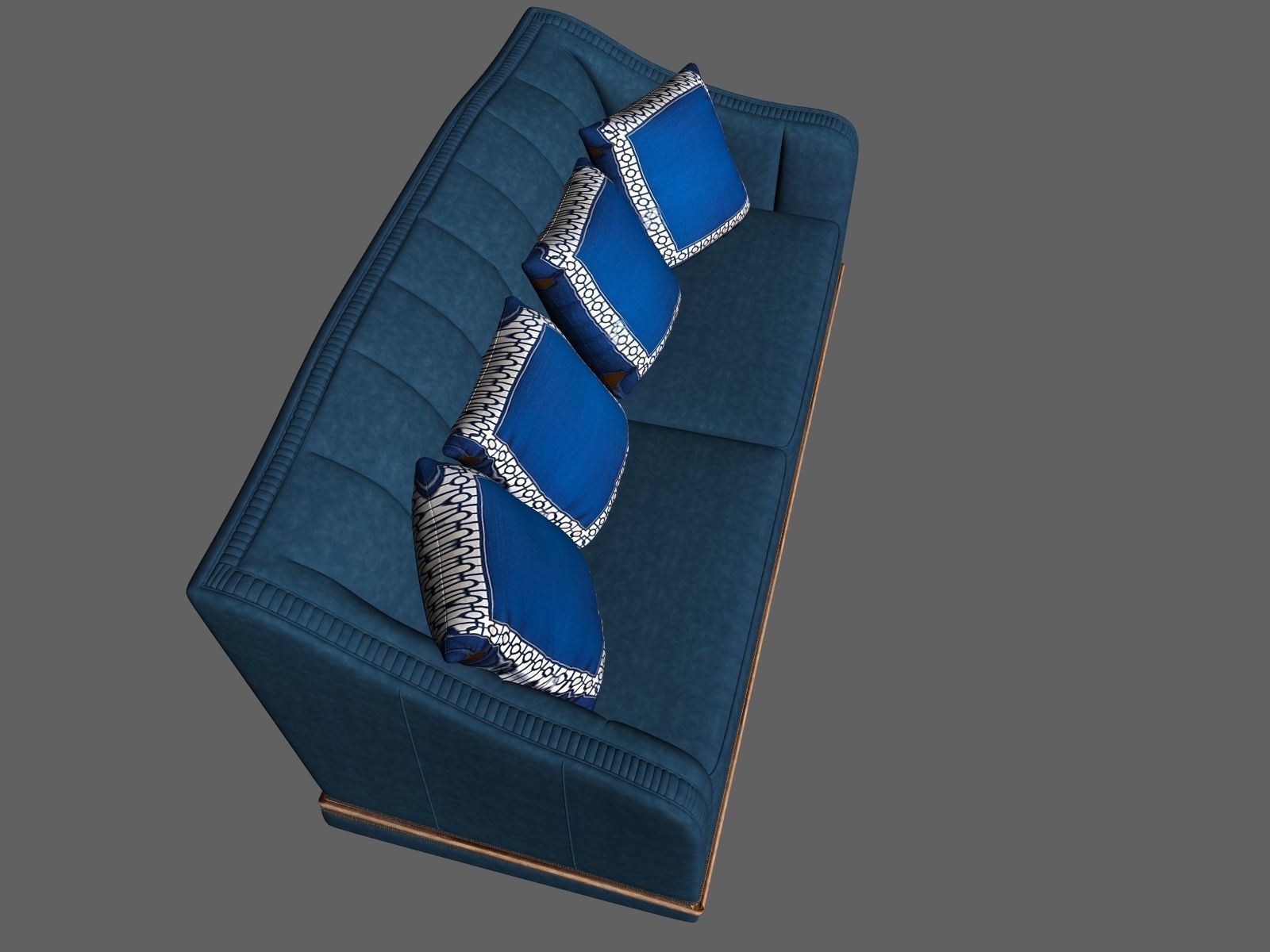 Modular Sofa 3D model_1