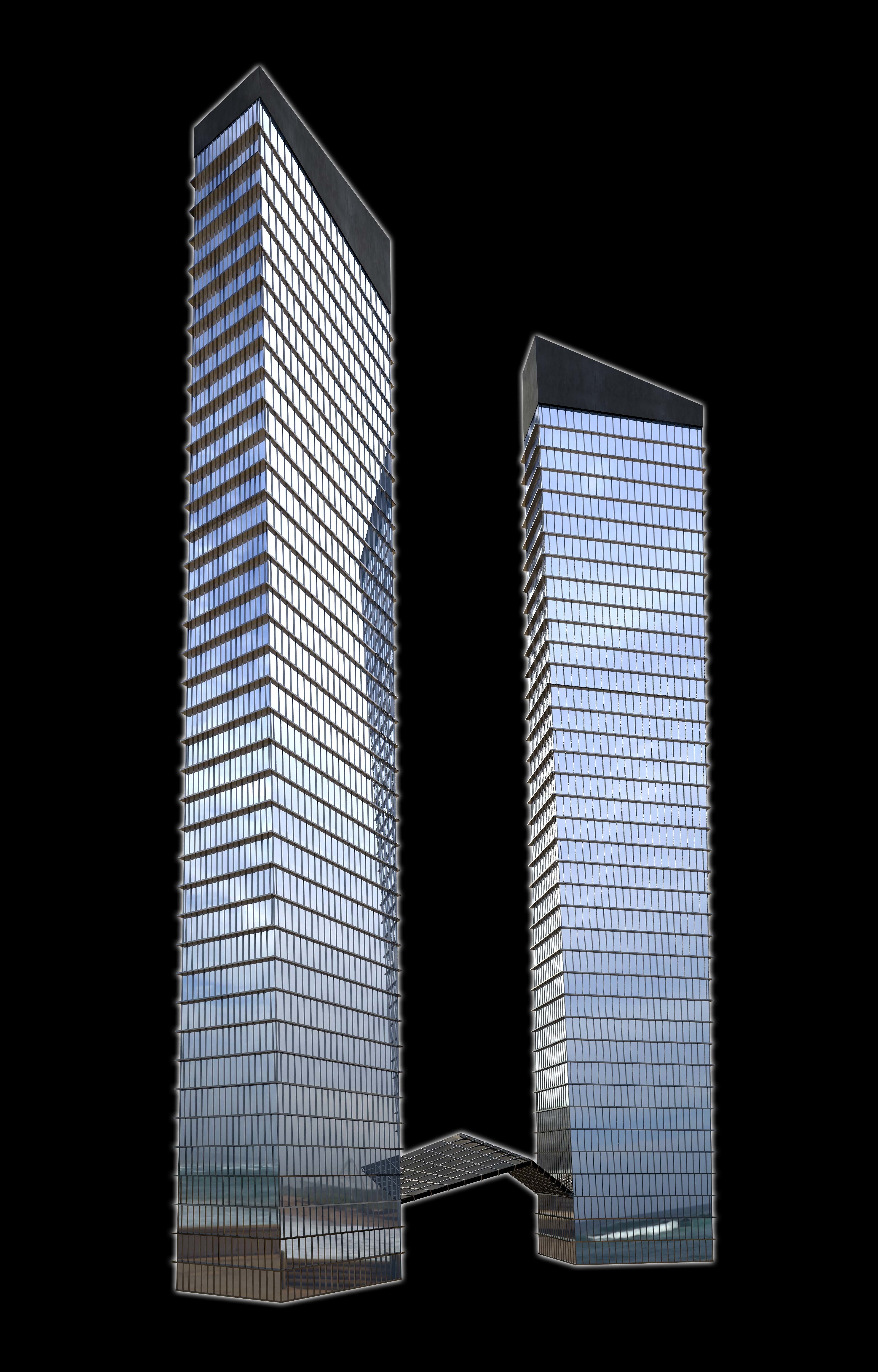 Office building 3D model_4