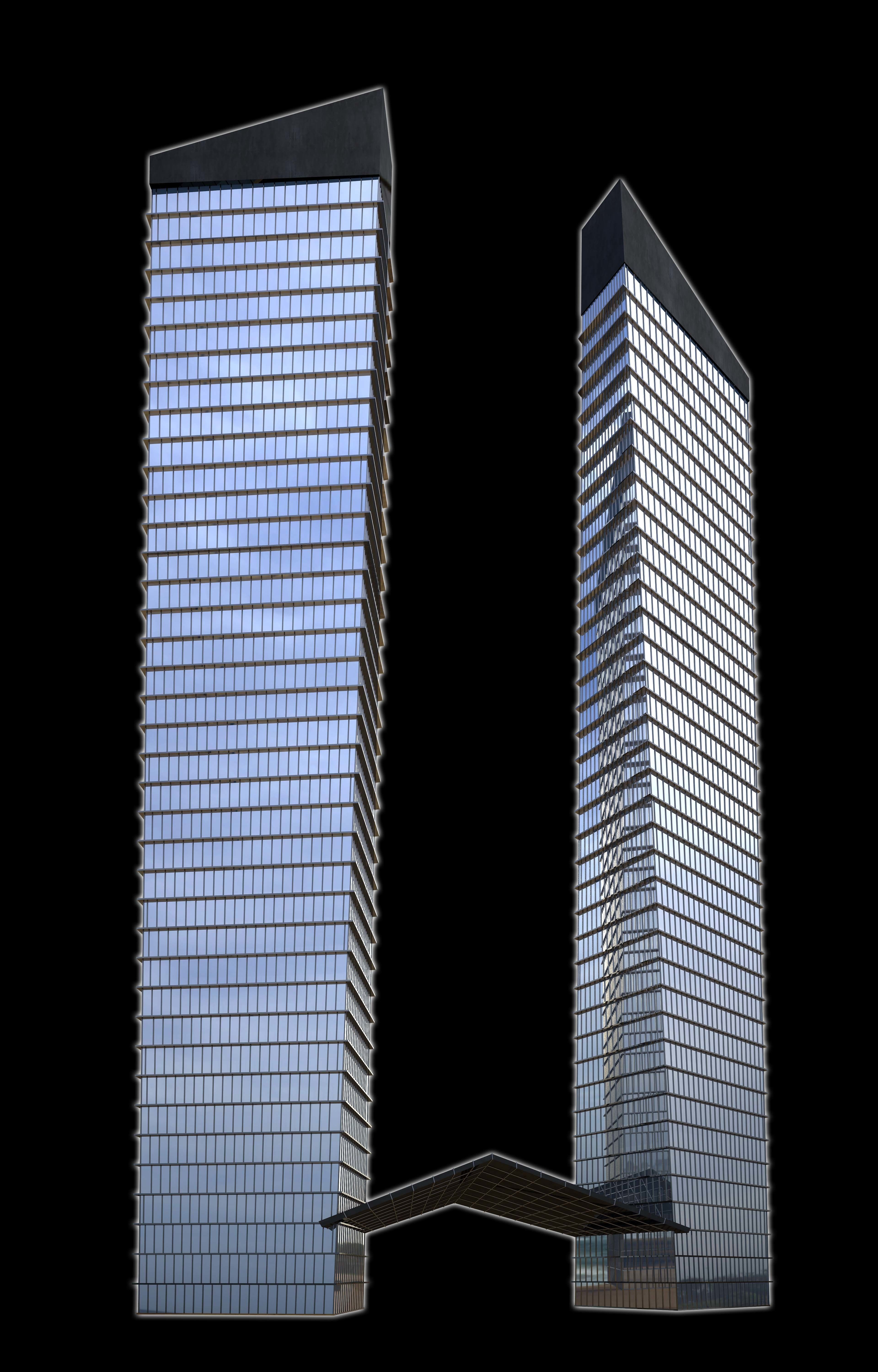 Office building 3D model_1