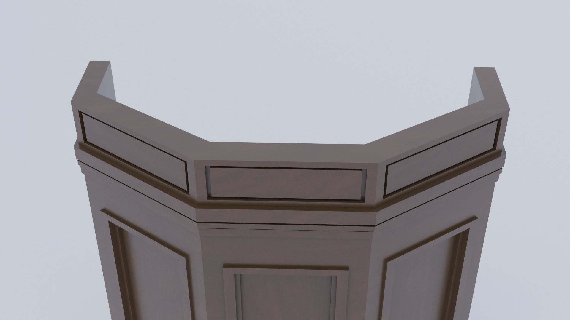 Pulpit Column 3D model_10