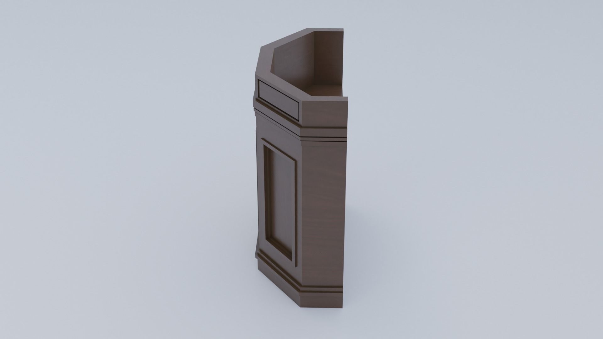 Pulpit Column 3D model_5
