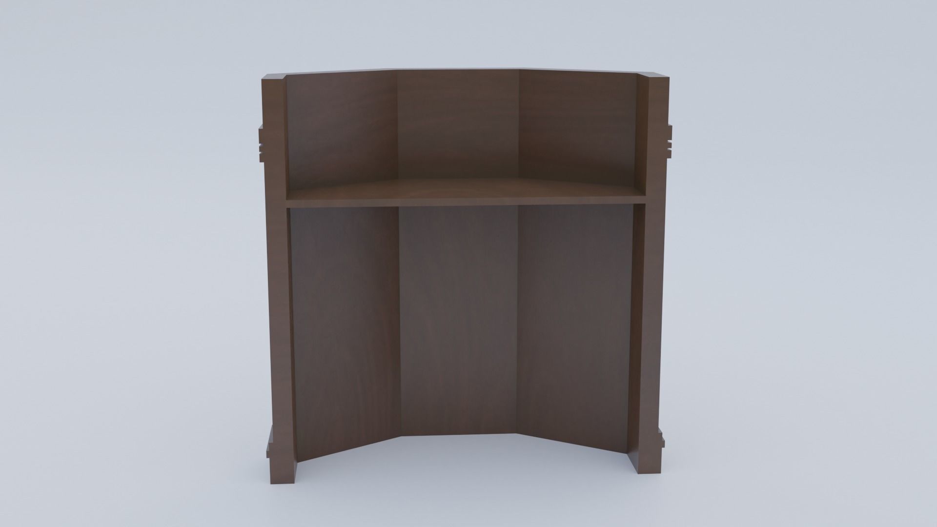 Pulpit Column 3D model_7