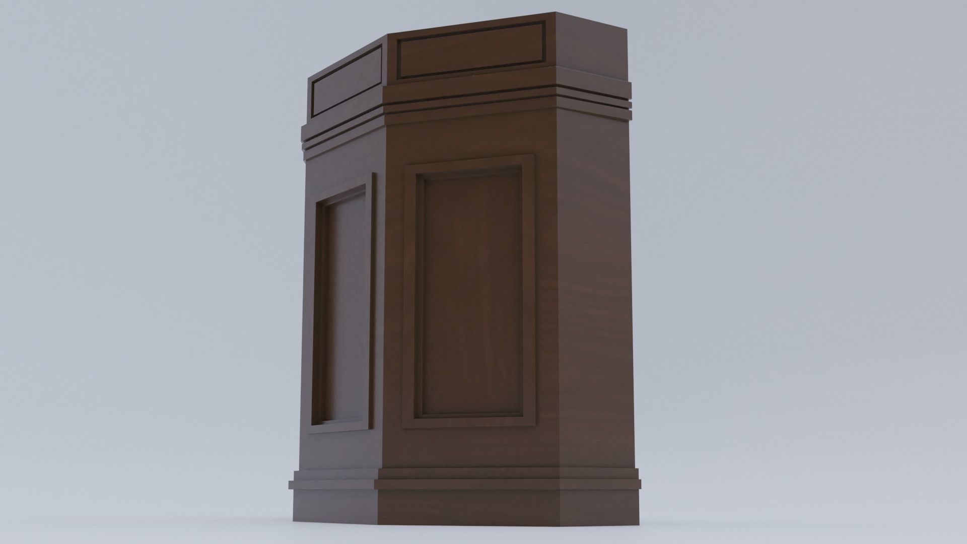 Pulpit Column 3D model_13