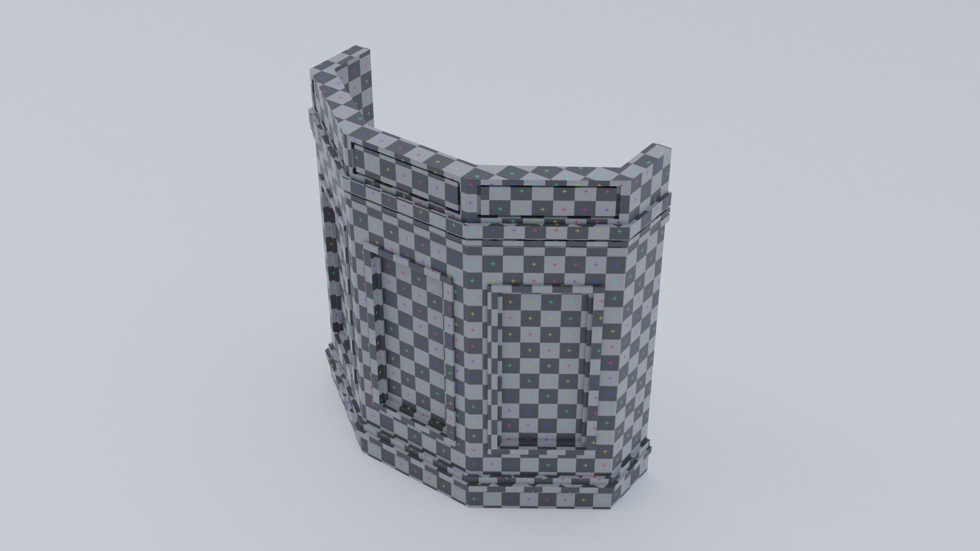 Pulpit Column 3D model_22