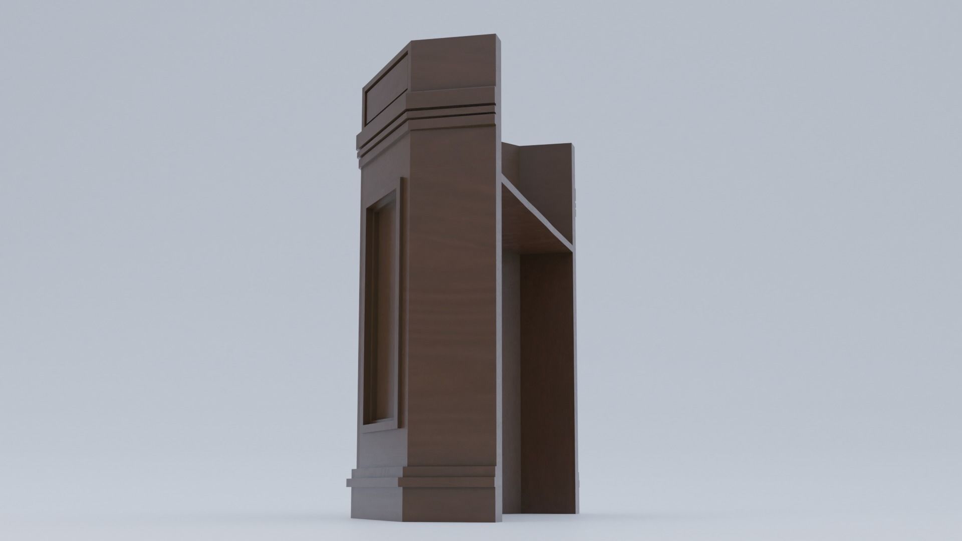 Pulpit Column 3D model_14