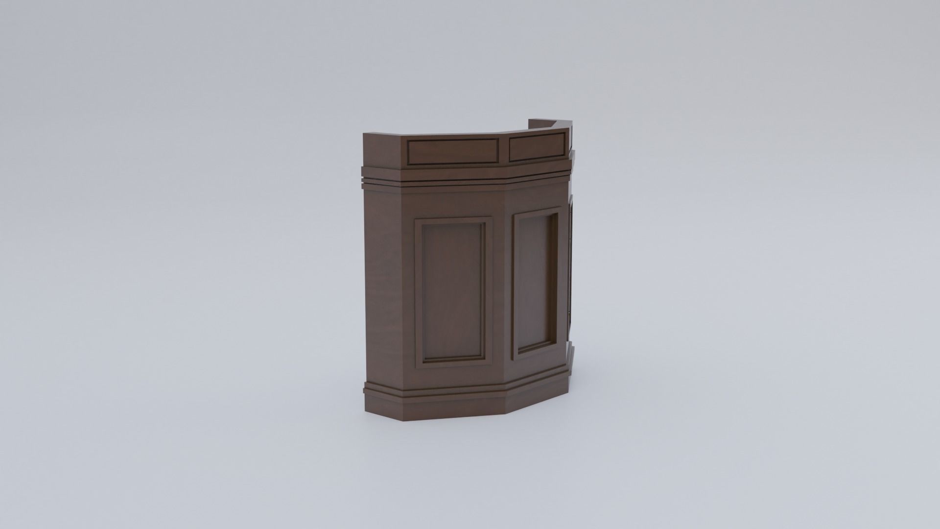 Pulpit Column 3D model_20