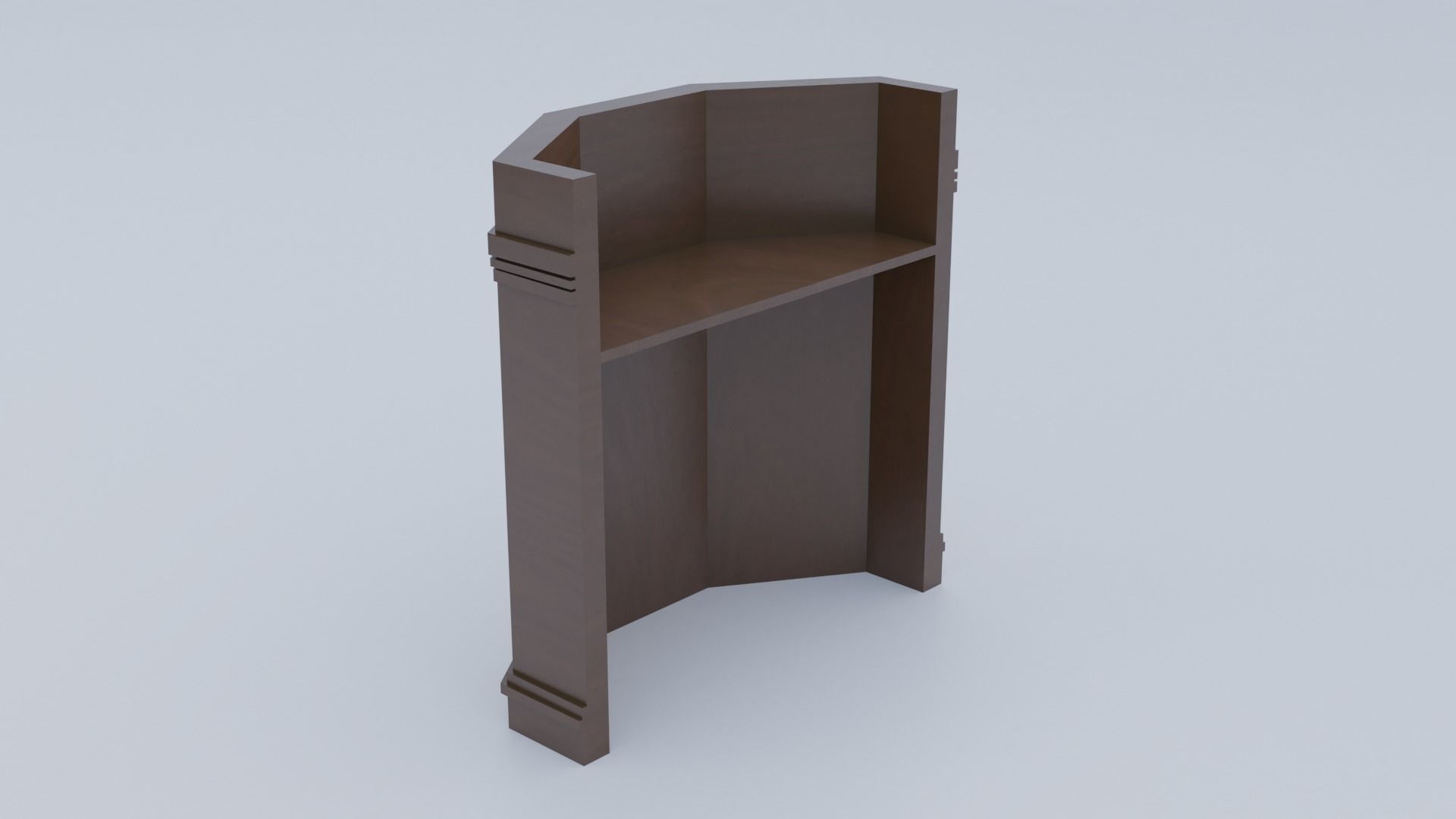 Pulpit Column 3D model_6