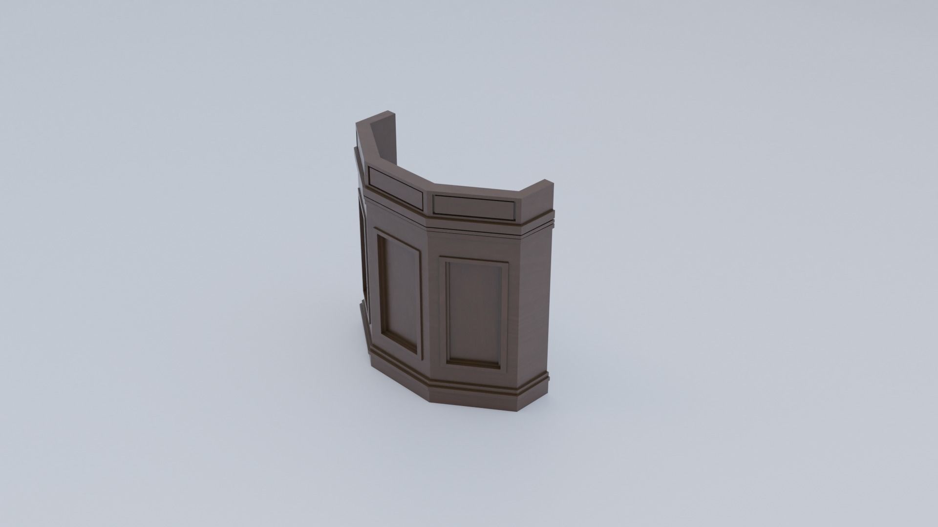 Pulpit Column 3D model_19
