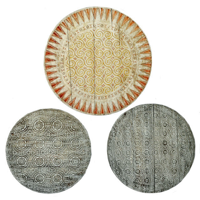 Toraja Carved Wood Panels 3D model_1