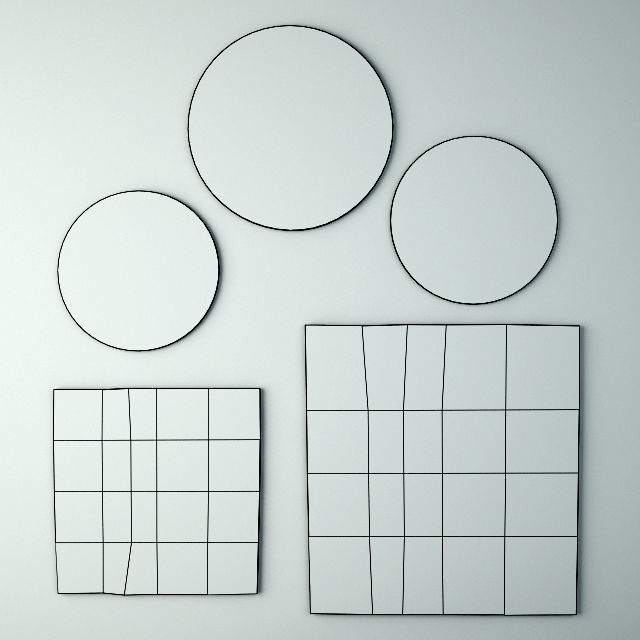 Toraja Carved Wood Panels 3D model_4