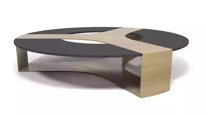 Helley Center Table - 3ds Max