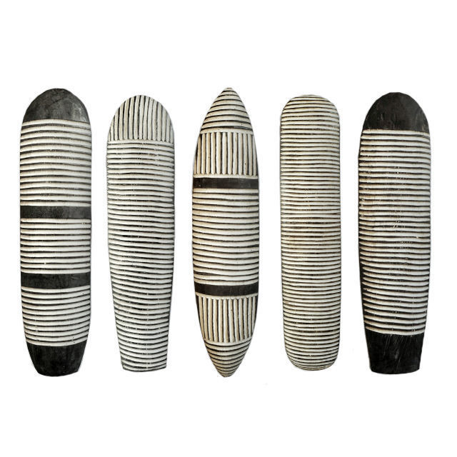 Zulu Elongated Shields 1 3D model_1