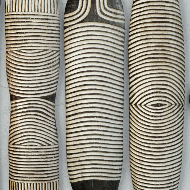 Zulu Elongated Shields 2 3D model_5