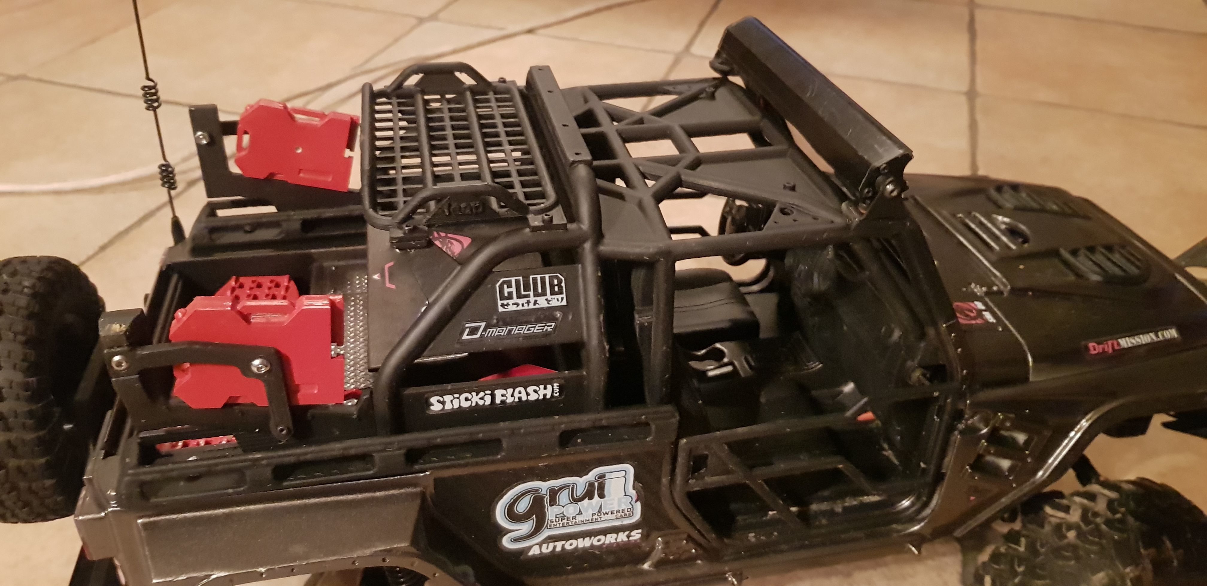 arceaux pour jeep rubicon 3D model_1