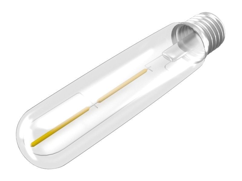 filament led light bulb 3D model_2