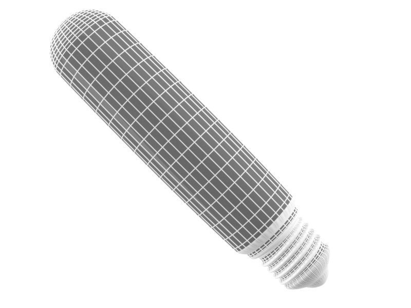 filament led light bulb 3D model_1