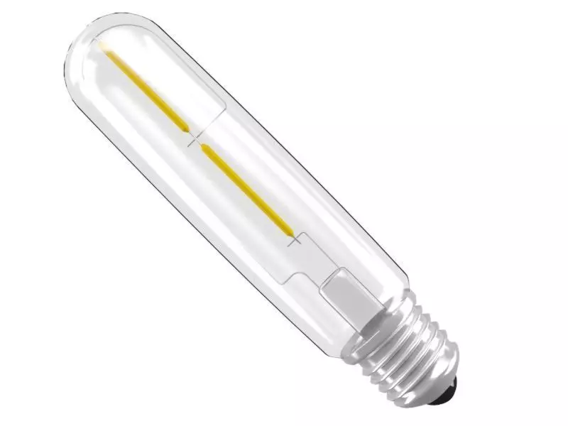 filament led light bulb 3D model_0