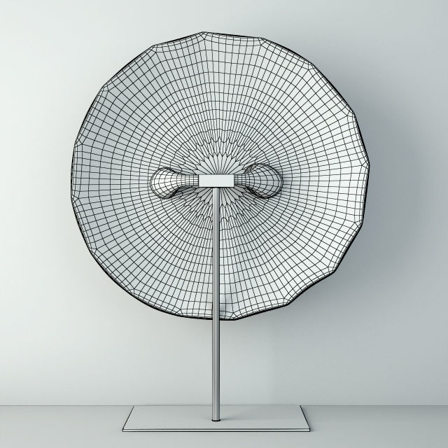 Zulu Shield 3D model_4