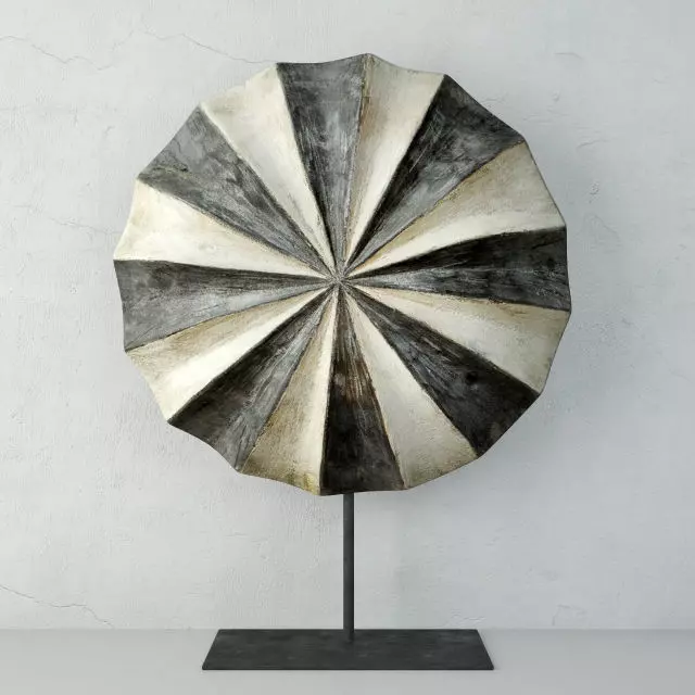 Zulu Shield 3D model_0