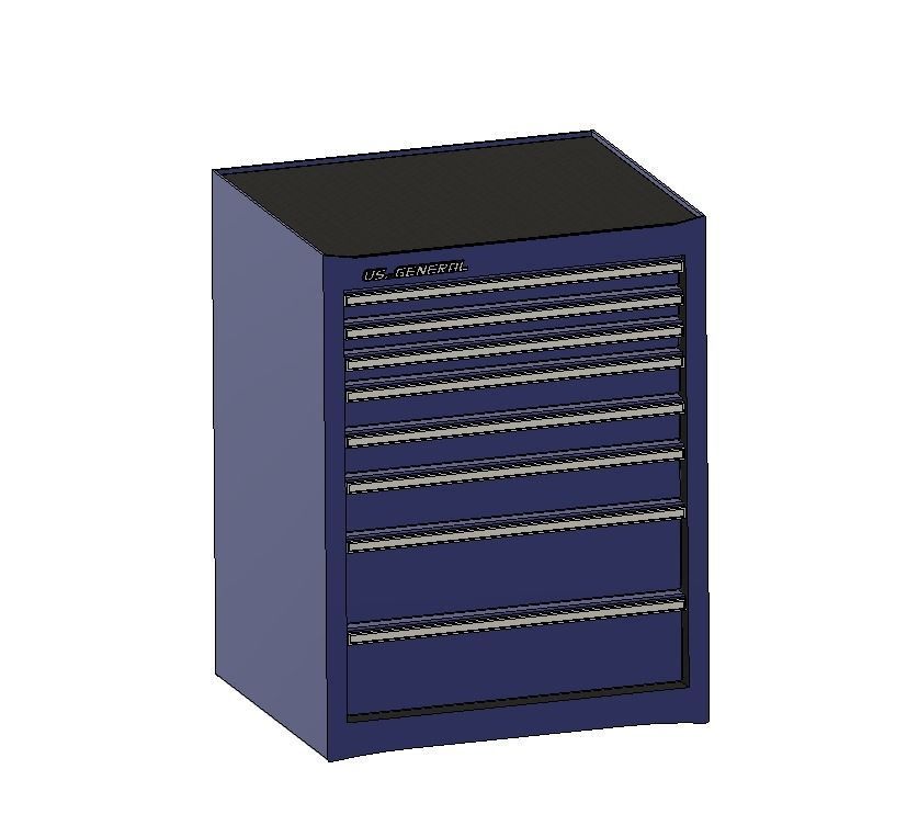 US General Tool Box 3D model_4