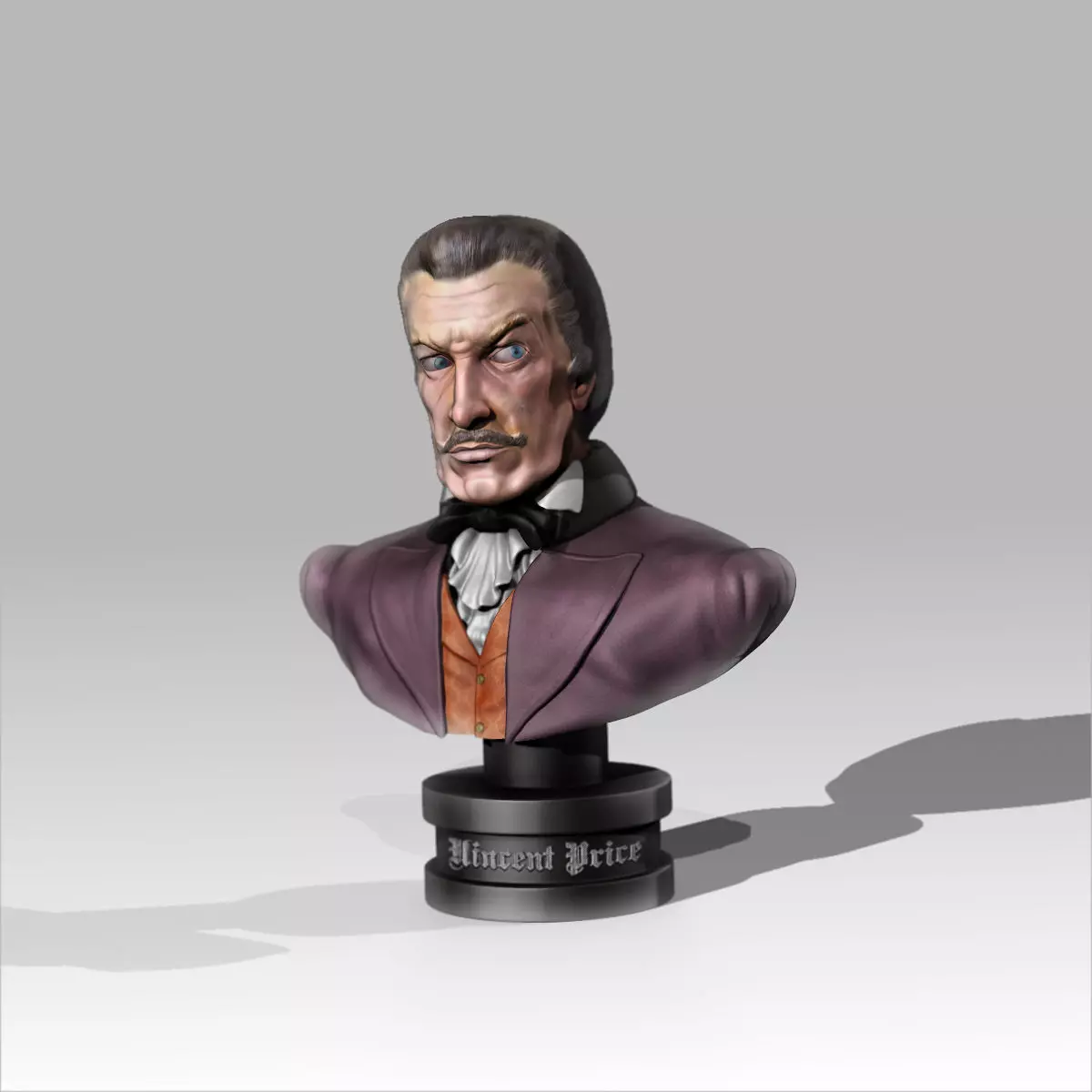 Bust Vincent Price 3D print model_0