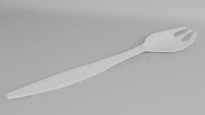 Tupperware Salad Fork 3D model