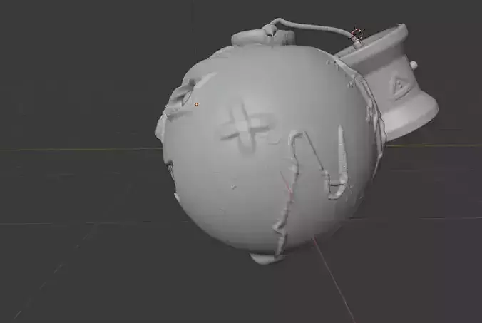 Personaje En blanco para terminar  3D model