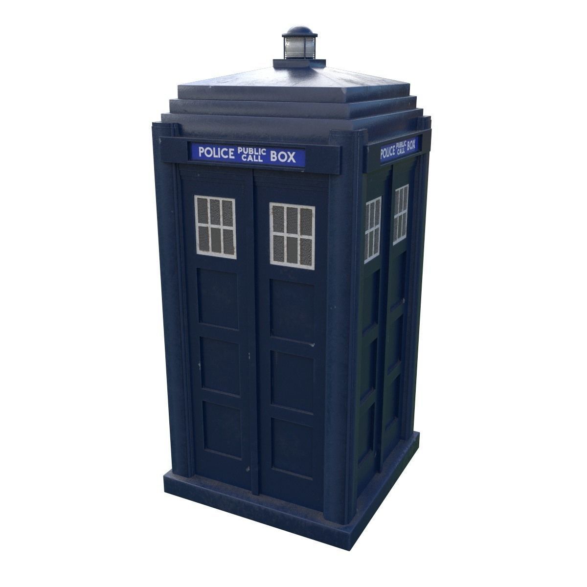 Mark 2 Metropolitan Police Box 3D model_27