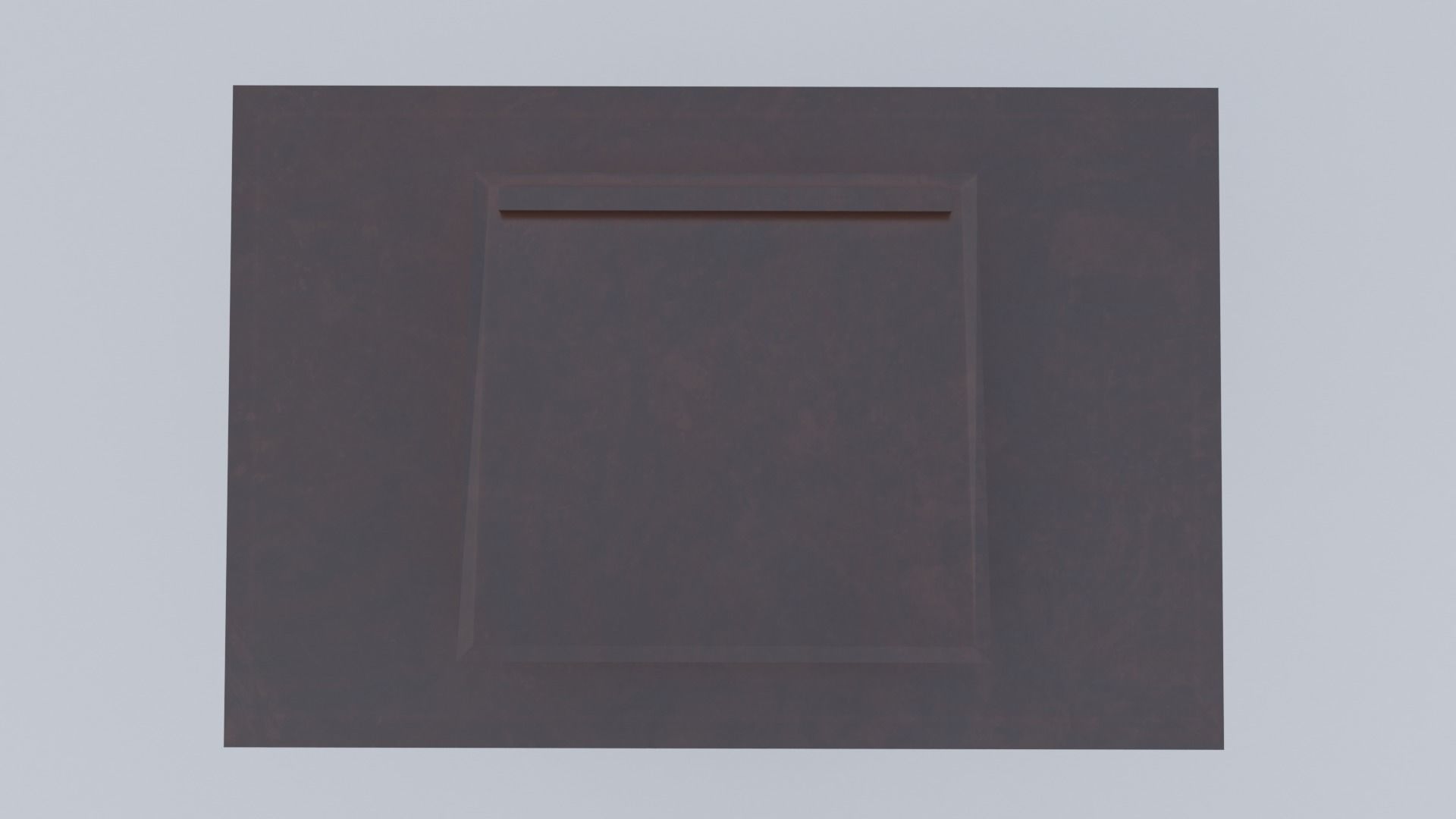 Lectern C wooden podium with book on top Low-poly 3D model_18