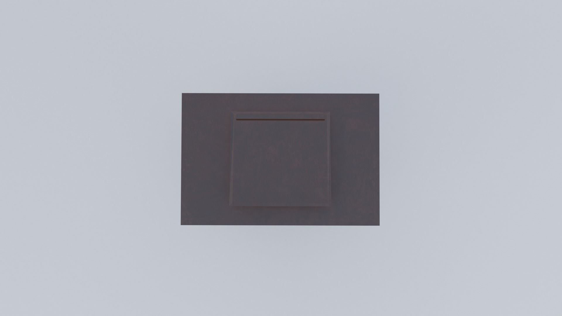 Lectern C wooden podium with book on top Low-poly 3D model_20