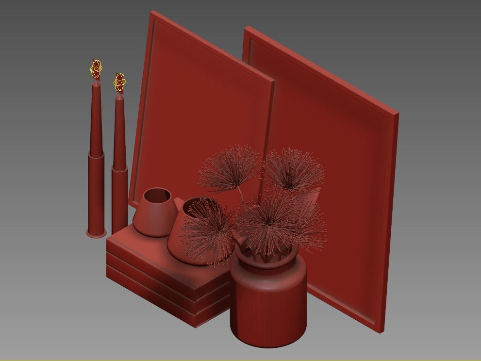set728 chinese vase 3D model_4