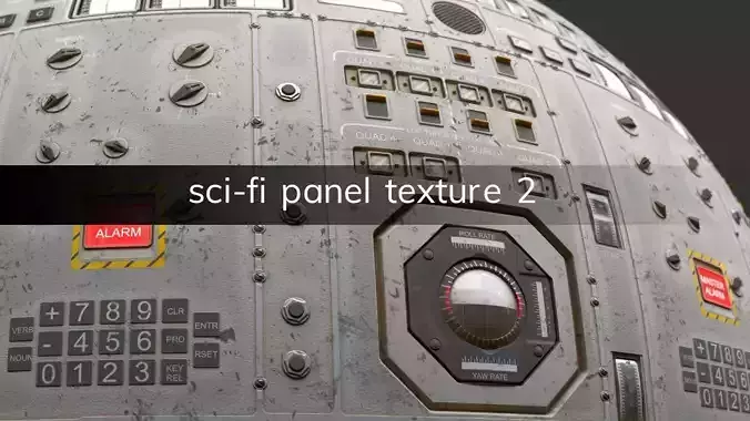 Scifi Wall Panel Texture Set 2