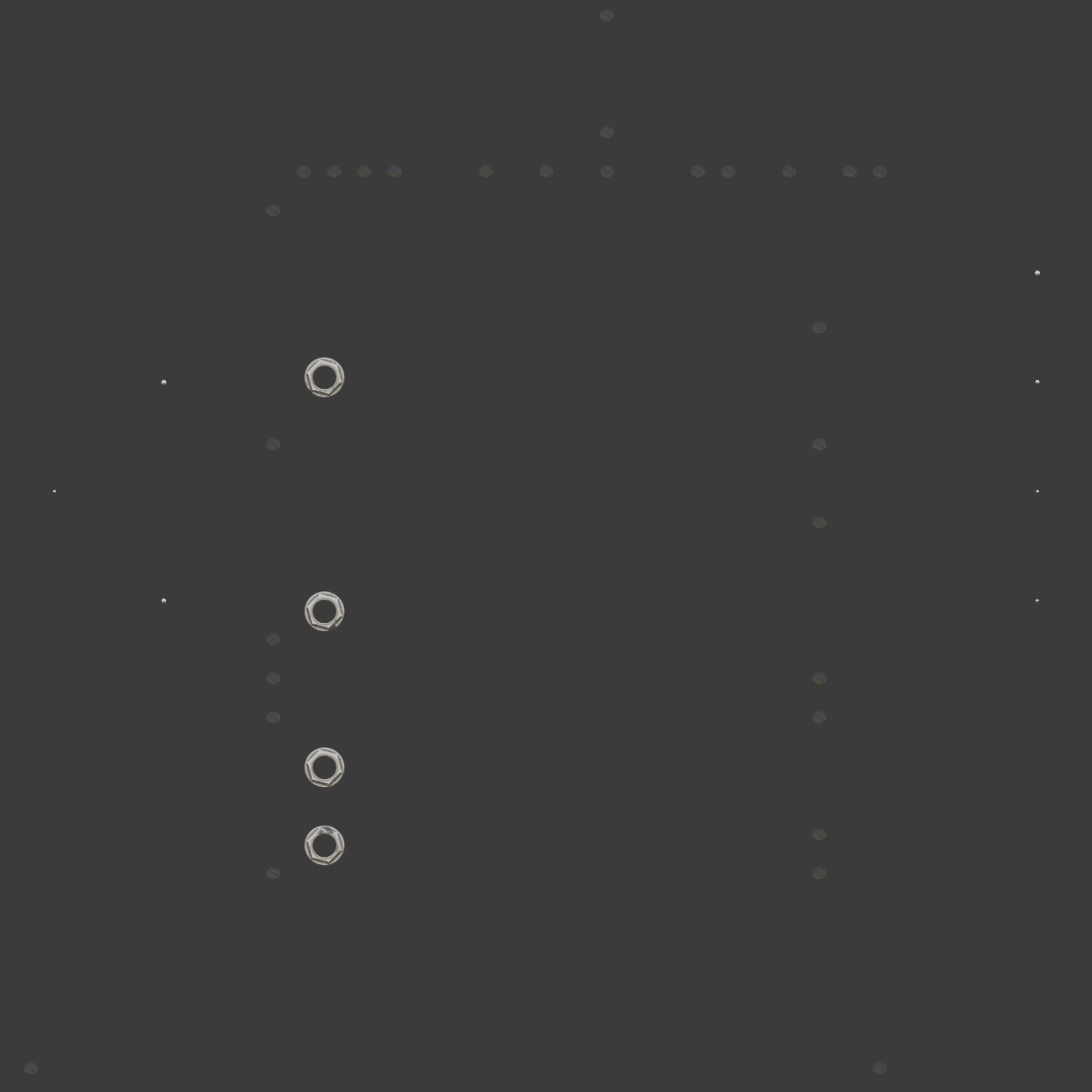 Scifi Wall Panel Texture Set 2 Low-poly 3D model_20